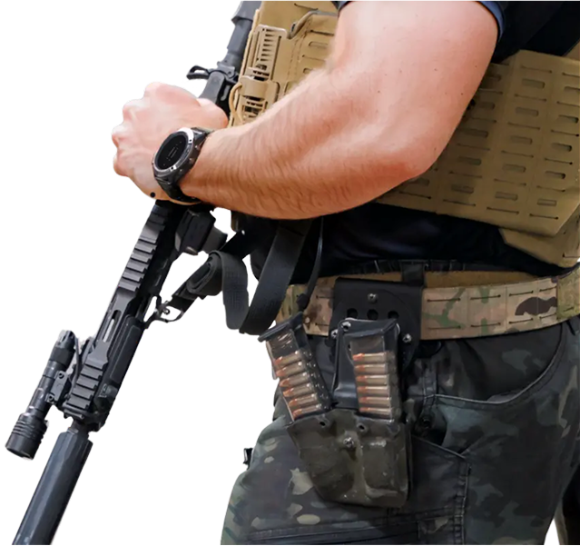 Armed security guard